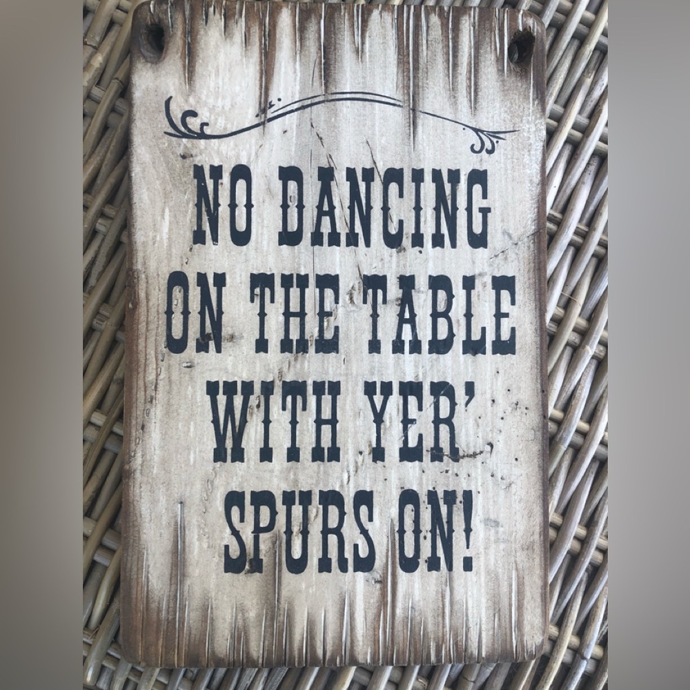 Wood Sign